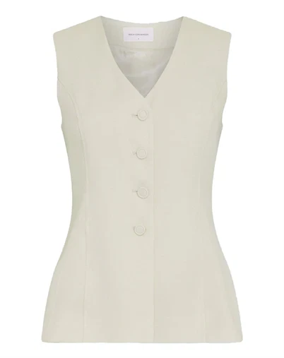 MSCH Copenhagen - MSCHEsteriane Vest - Oatmeal Melange